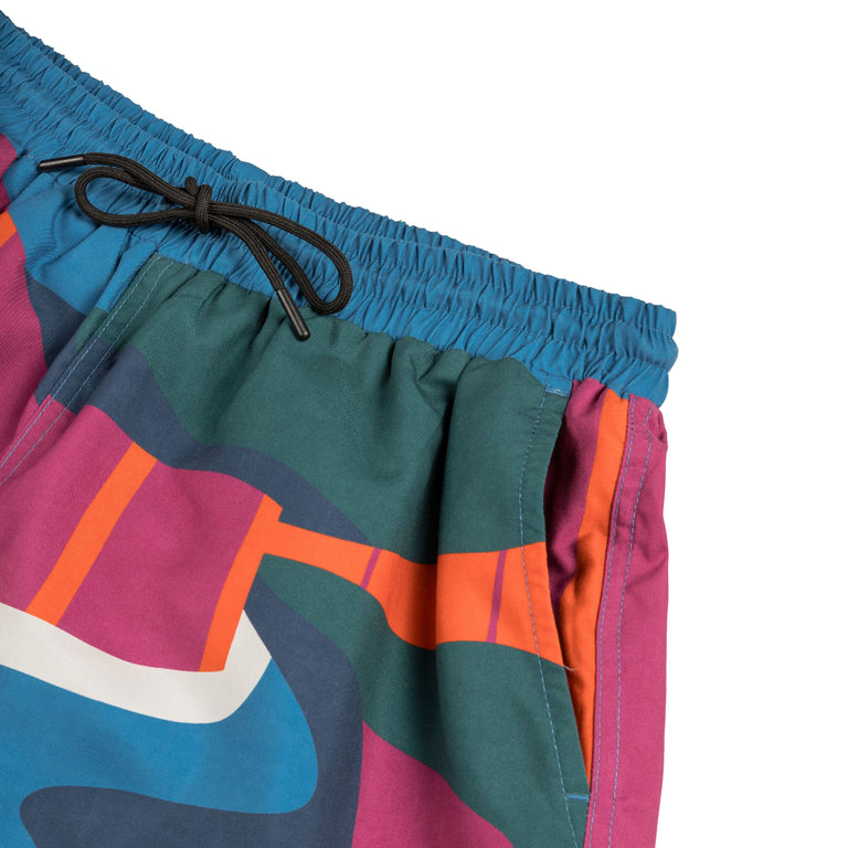 By Parra The Festival Fence Swim Shorts