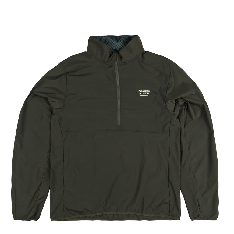 Pas Normal Studios	Balance Half Zip Jacket *No Distance Left To Run* - XXL / Dark Olive
