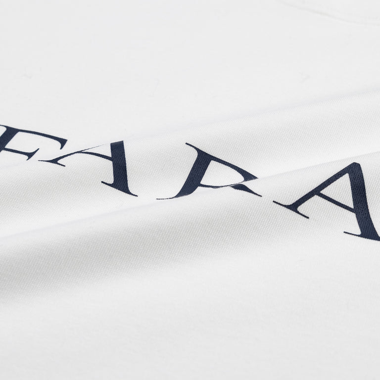 Farah Japan Printed Logo LS Tee OG Logo (White)