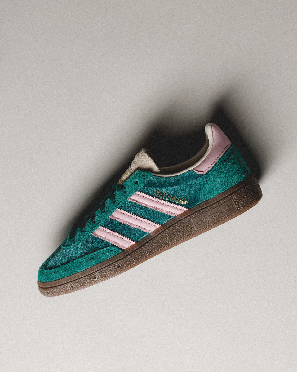 ★【Adidas】 Handball Spezial Collegiate Green Clear Pink★ Adidas Handball Spezial W Sneaker » jetzt online kaufen!