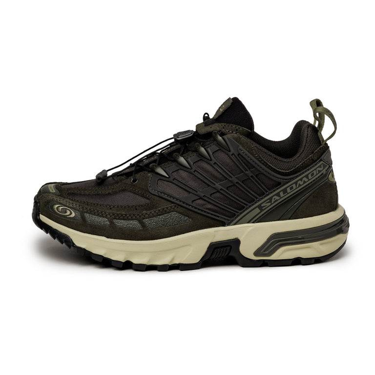 Salomon ACS Pro Leather - 46 2/3 / Peat / Deep Lichen Green / Green Haze