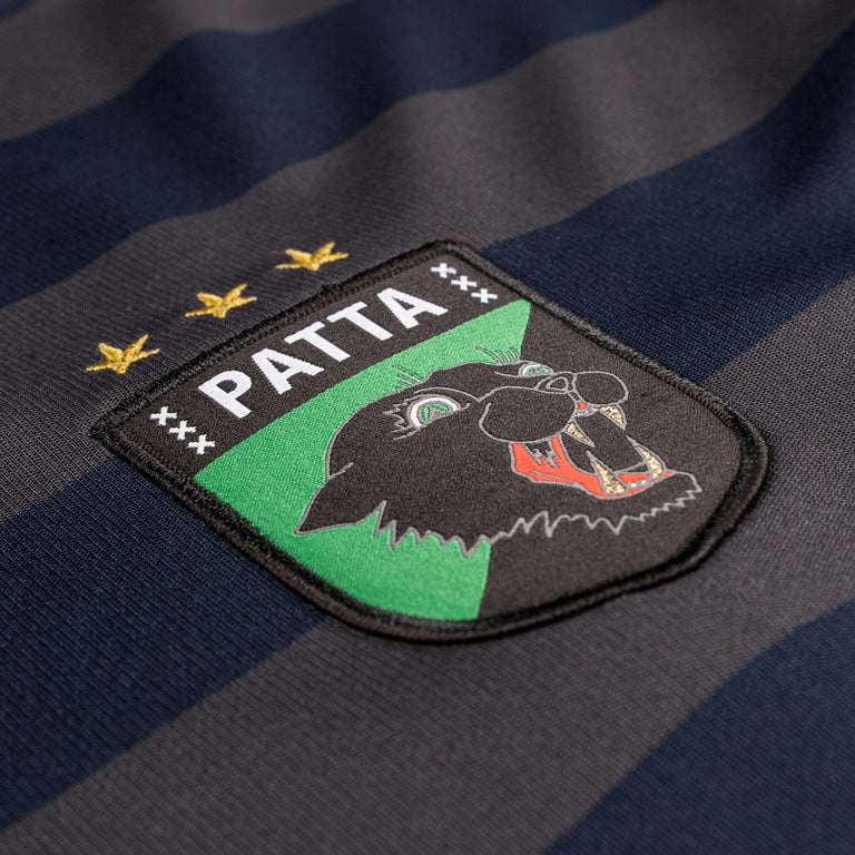 Patta Striped Longsleeve Football Jersey