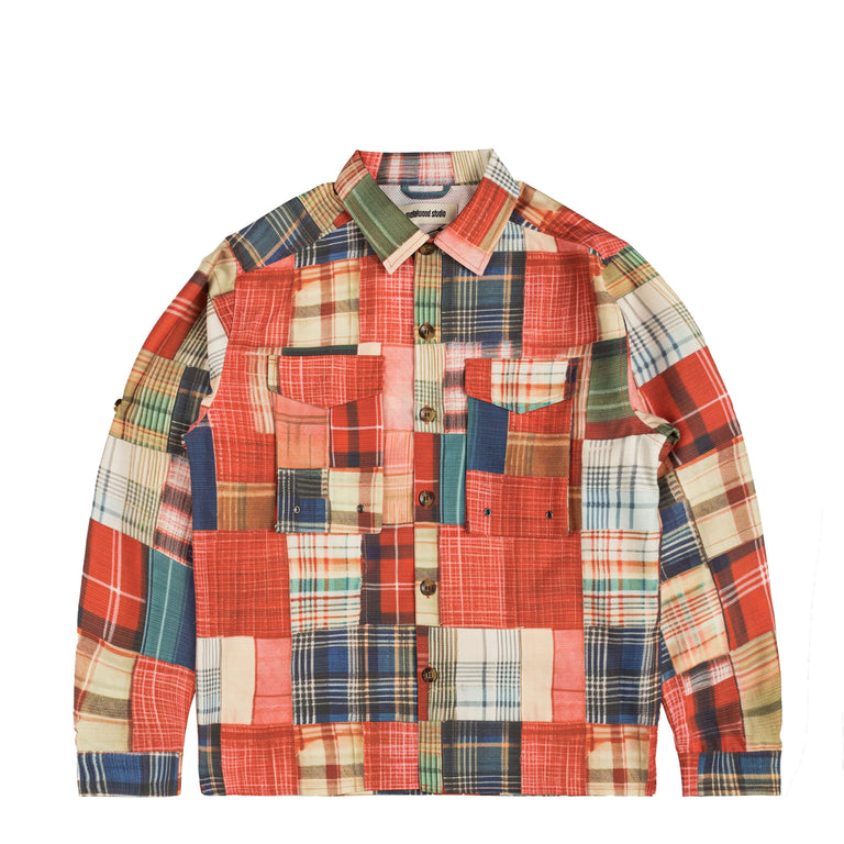 Metalwood Madras Patch Explorer Shirt - XL / Multicolor