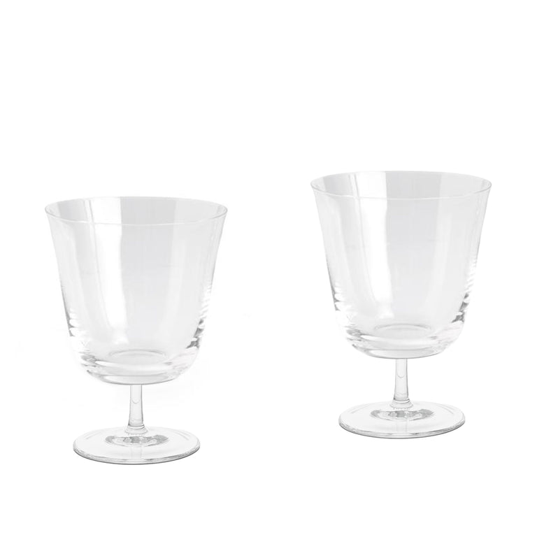 HAY Curve Stem Glass Set of 2 Small