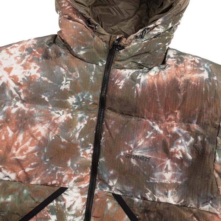 Gramicci Down Puffer Hooded Jacket (Tie Dye)