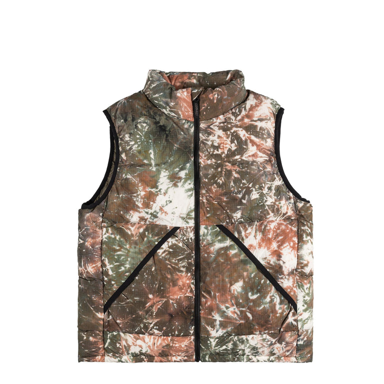 Gramicci Down Puffer Vest - XL / Tie Dye