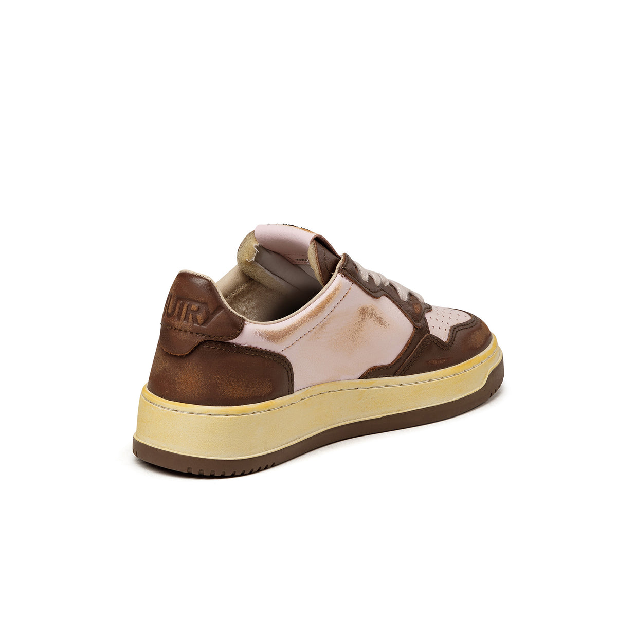 スニーカー AUTRY BROWN LEATHER MEDALIST SNEAKERS AUTRY Brown Medalist Low Sneakers Autry