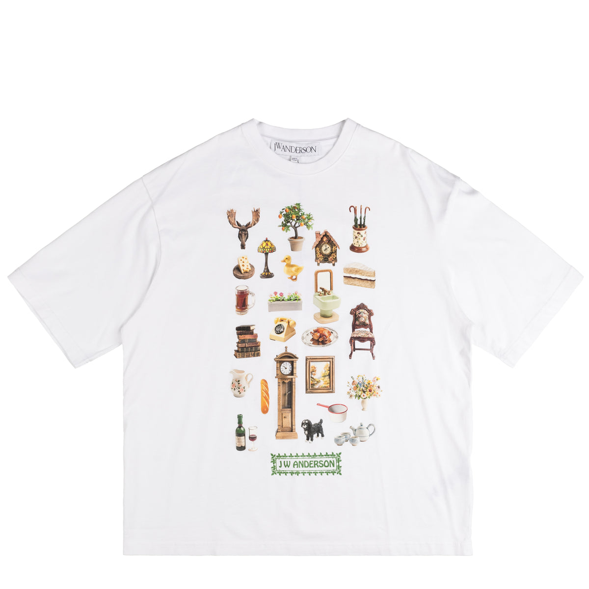 JW Anderson Diorama Printed T-Shirt | Apparel » Buy online now!