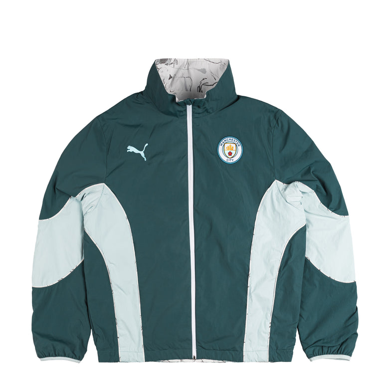 Puma x KidSuper Studios Manchester City FC Reversible Jacket - XL / Gray Skies / Team Light Blue