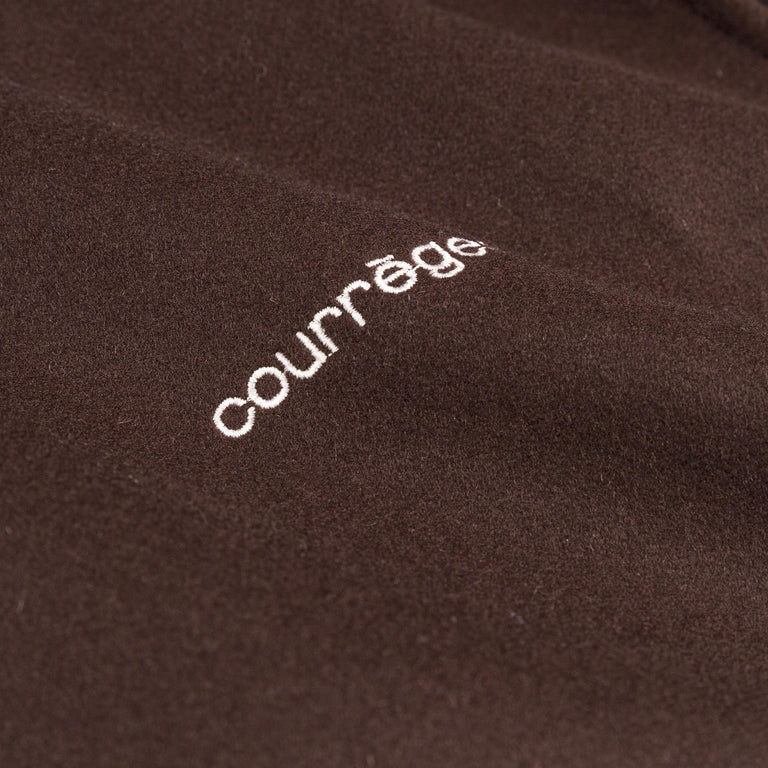 Courreges Embroidered Wool & Silk Overshirt