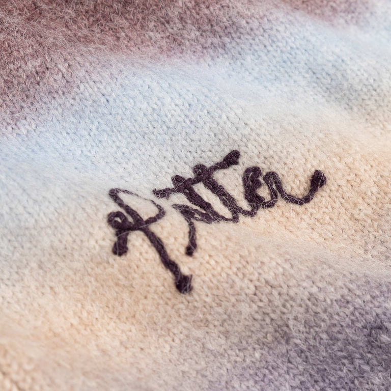 Patta Space Dye Knitted Hooded Sweater