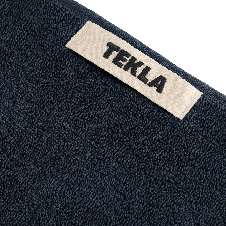 Tekla Heavyweight Hand Towel (Night Blue)