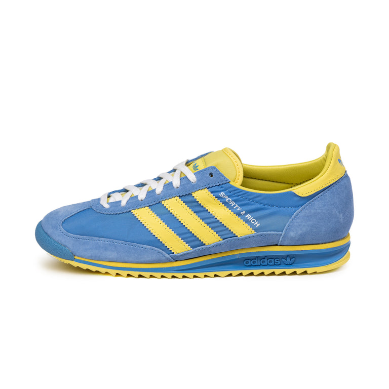 Adidas x Sporty & Rich SL 72 - 49 1/3 / Real Blue / Light Yellow / Footwear White