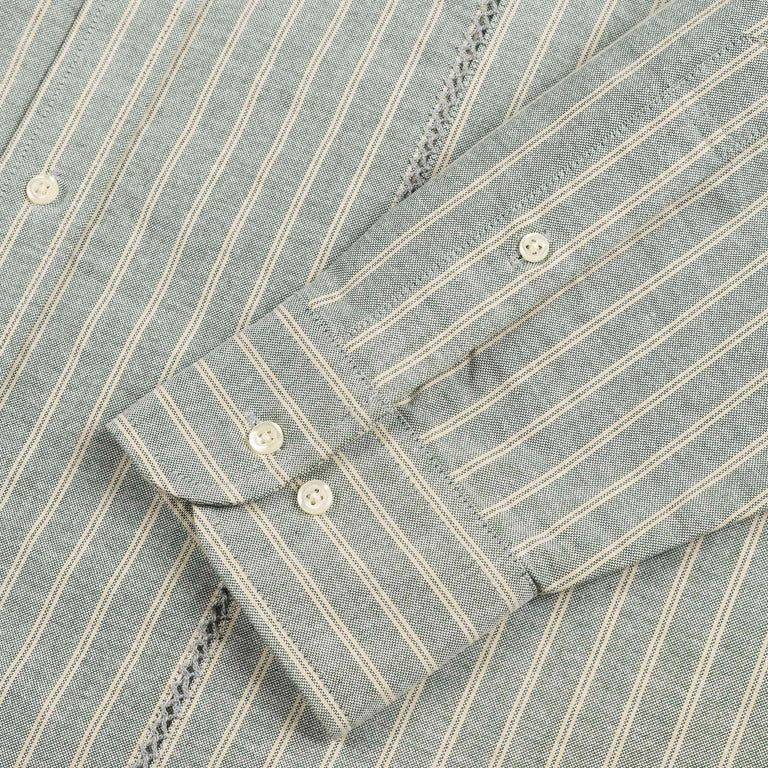 Brain Dead  x Brooks Brothers Patchwork Oxford Button Up