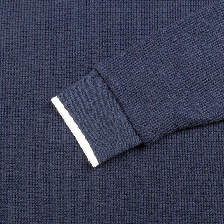 Drole de Monsieur Le T-Shirt Waffle (Navy)