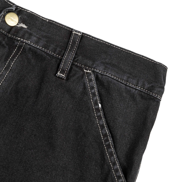 Carhartt WIP Simple Pant (Black Stone Washed)