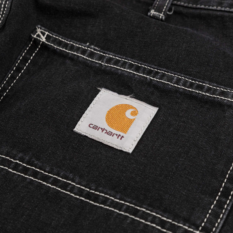 Carhartt WIP Simple Pant (Black Stone Washed)