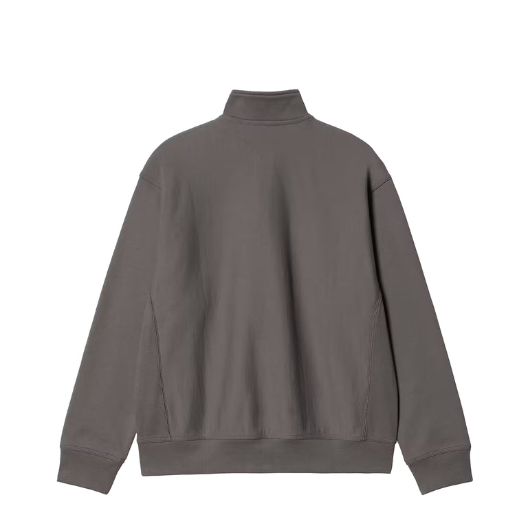 Carhartt WIP Half Zip American Script Sweat (Porphyry)