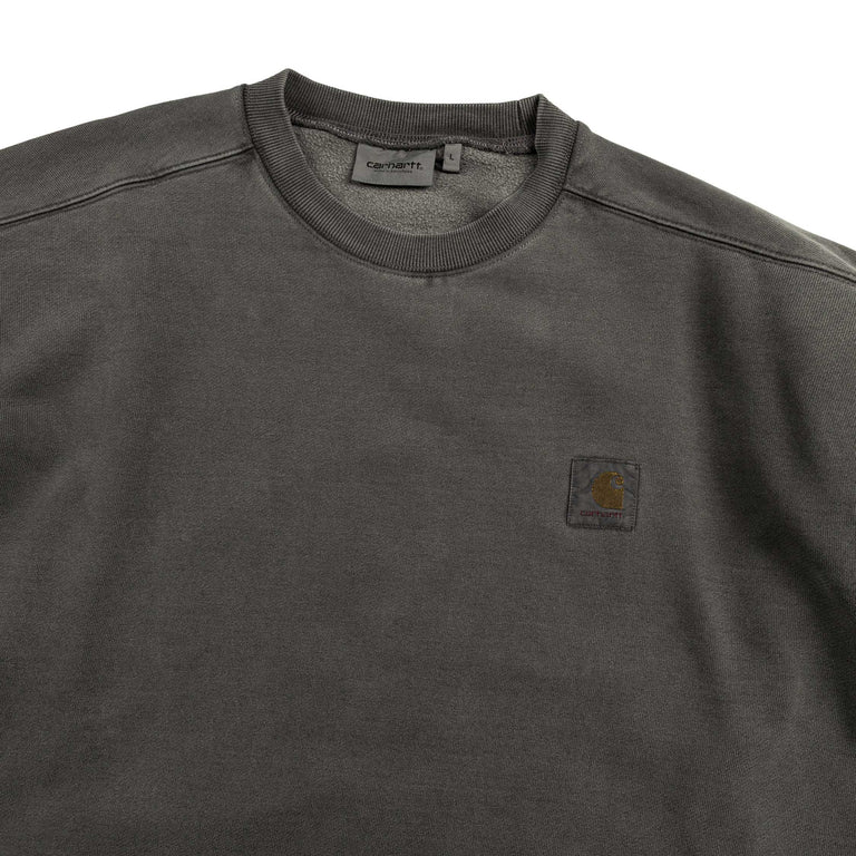Carhartt WIP Vista Sweat (Black / Garment Dyed)