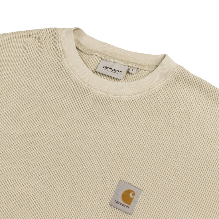 Carhartt WIP L/S Vista Waffle T-Shirt (Fleur De Sel)