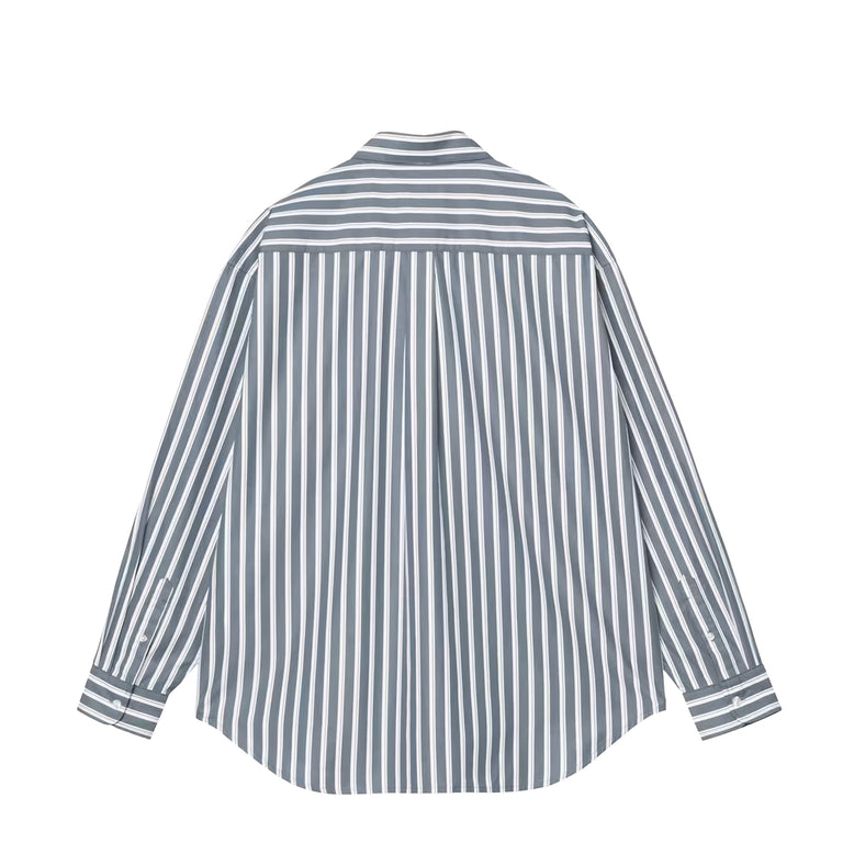 Carhartt WIP L/S Malden Shirt (Malden Stripe / Angelite)
