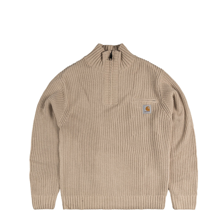 Carhartt WIP Detroit Half Zip Sweater - XXL / Fleur De Sel

