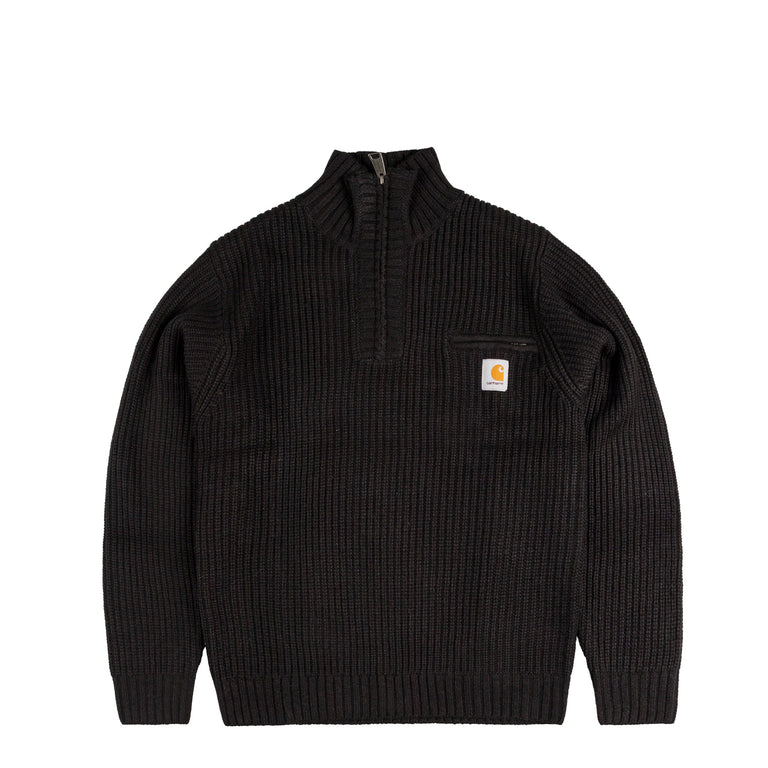 Carhartt WIP Detroit Half Zip Sweater - XXL / Black

