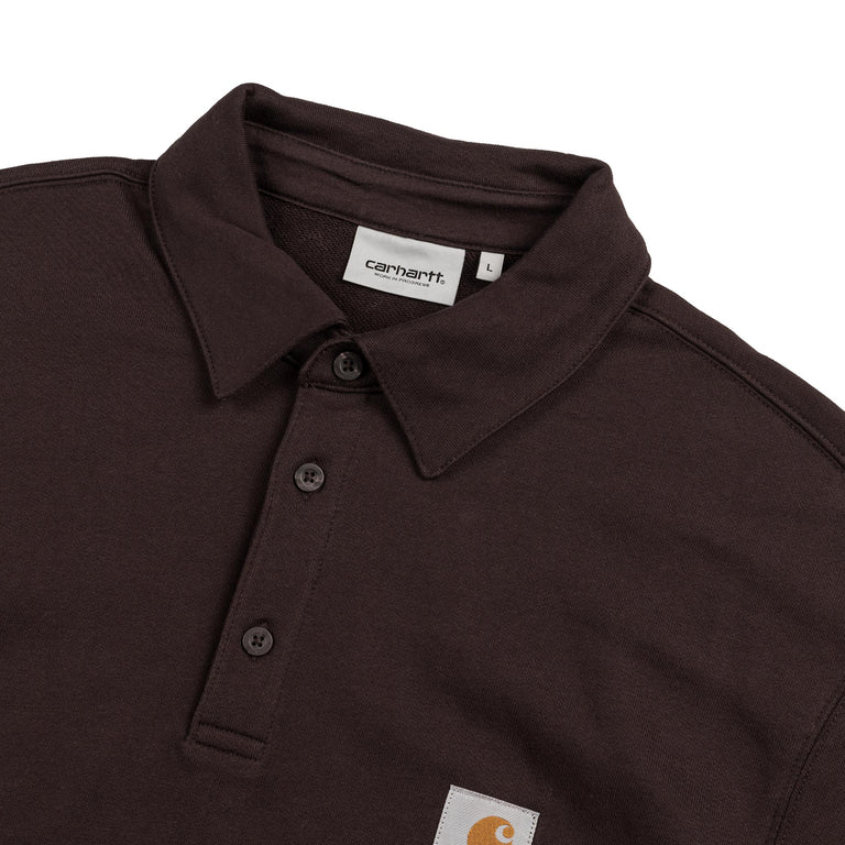Carhartt WIP Polo Sweatshirt (Palisander)