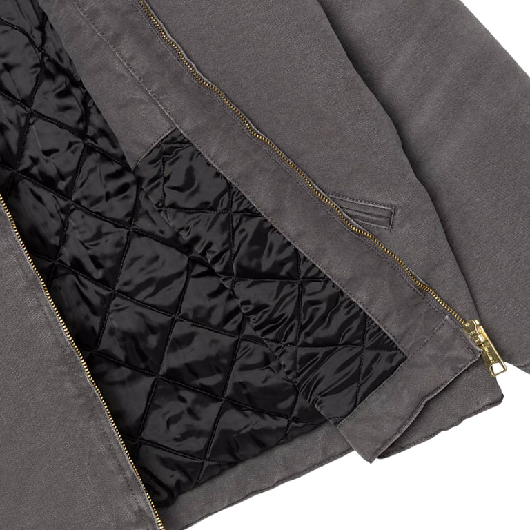 Carhartt WIP OG Detroit Jacket (Graphite / Black Stone Canvas)