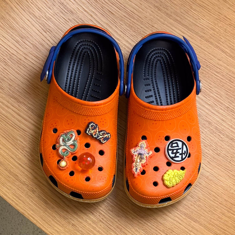 Crocs x Dragon Ball Z Classic Clog onfeet