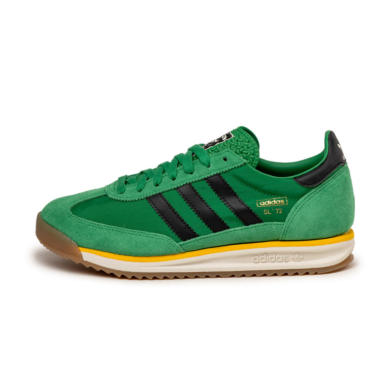 Adidas SL 72 RS - 46 2/3 / Green / Off White / Crew Yellow
