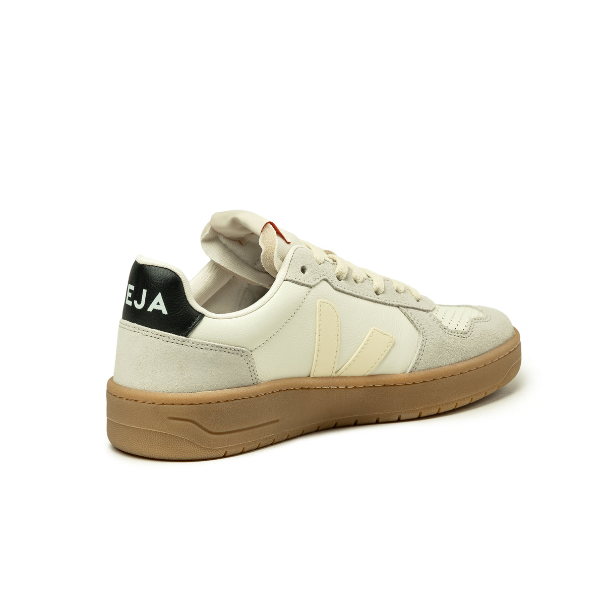 スニーカー VEJA SS25 SNEAKER \"V-82\" (VE3320759 PURECALCAIRE BLACK) V-82 LEATHER PURE CALCAIRE BLACK | VEJA