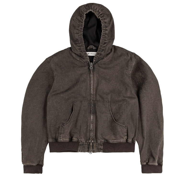 Our Legacy Bank Jacket - 50 / Black Coated Wash