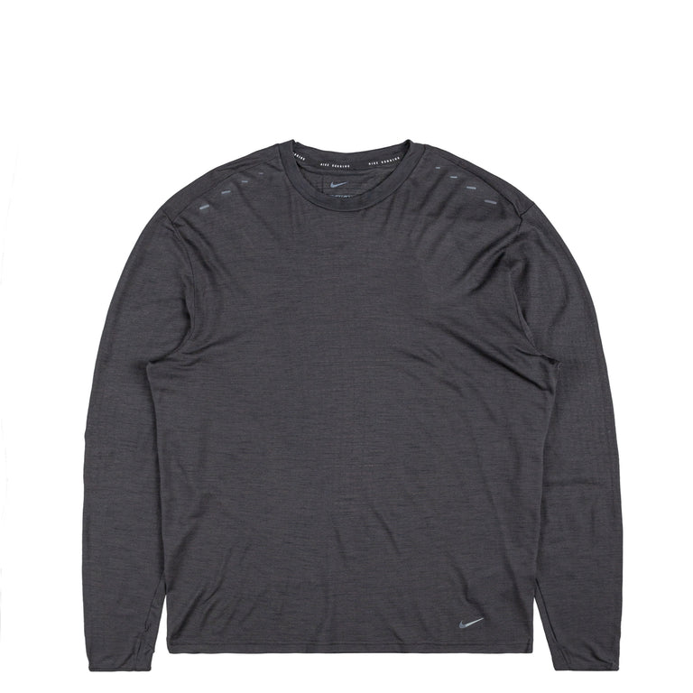 Nike Run Wool Dri-Fit Adv Long-Sleeve Running Top - XL / Black / Anthracite