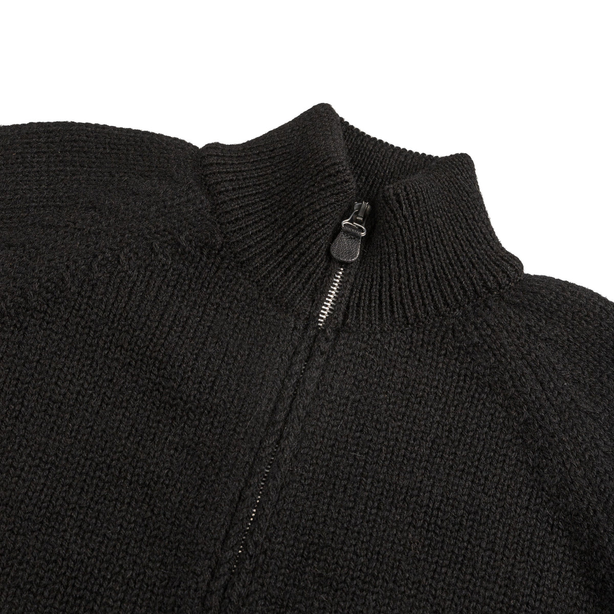 Black Ultra Zip Funnel Sweater by OUR LEGACY on Sale