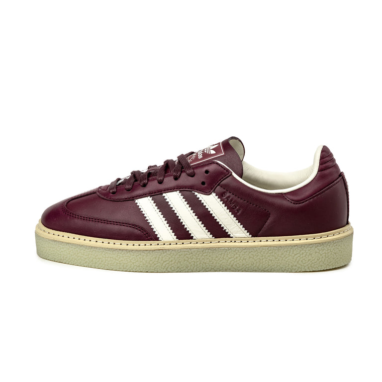 Adidas Samba Lux - 48 / Maroon / Off White / Nobmar
