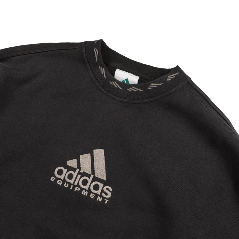 Adidas EQT Reflective Embroidery Crew (Black)