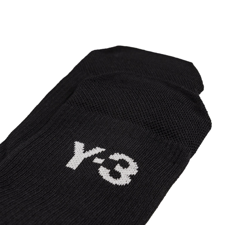 Adidas Y-3 Y-3 Tennis Crew Socks (Black / Orbit Grey)