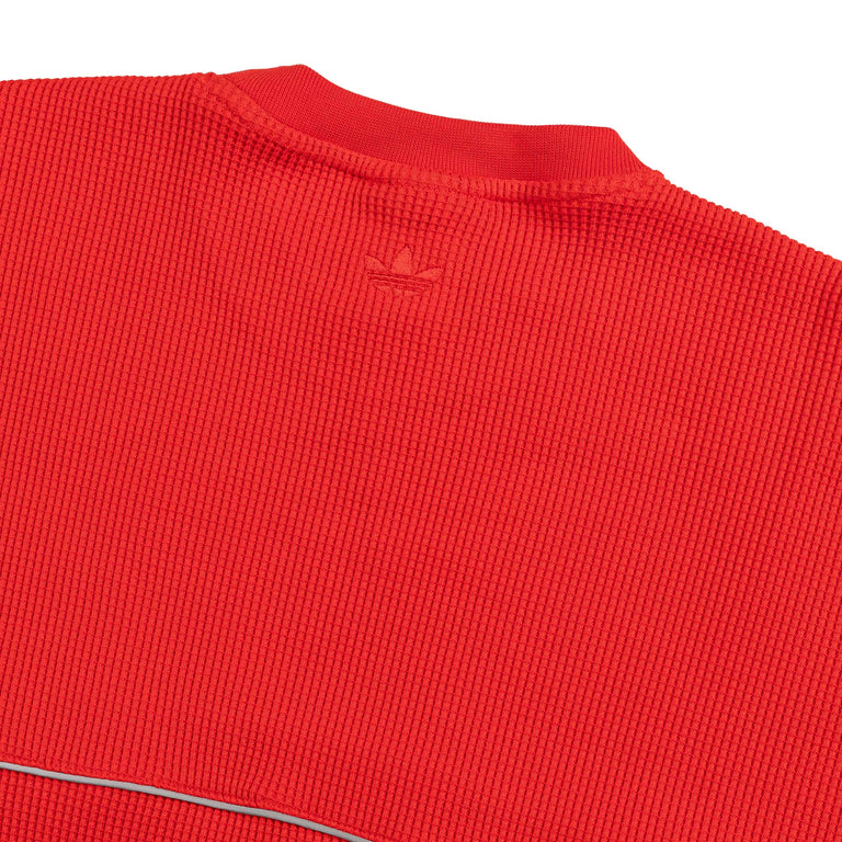 Adidas La Cienega Long Sleeve Sports Tee (Semi Lucid Red)