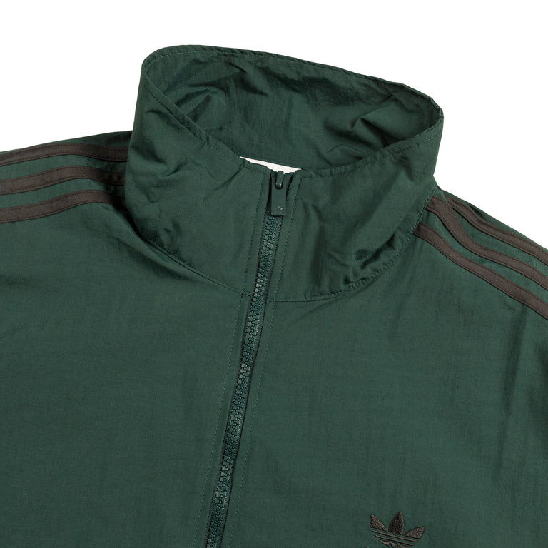 Adidas Woven Firebird Track Top (Aurora Ivy / Black)