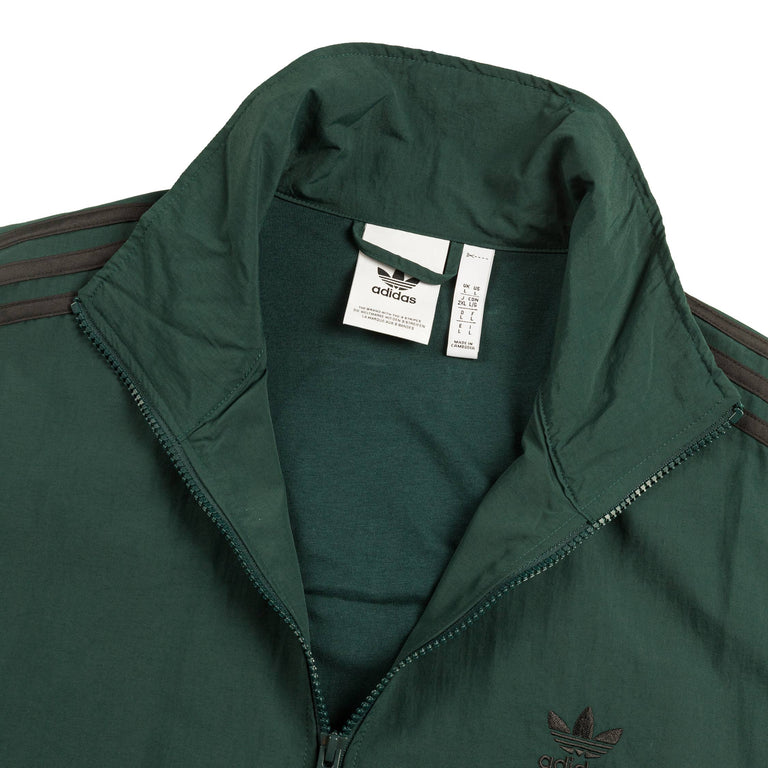 Adidas Woven Firebird Track Top (Aurora Ivy / Black)