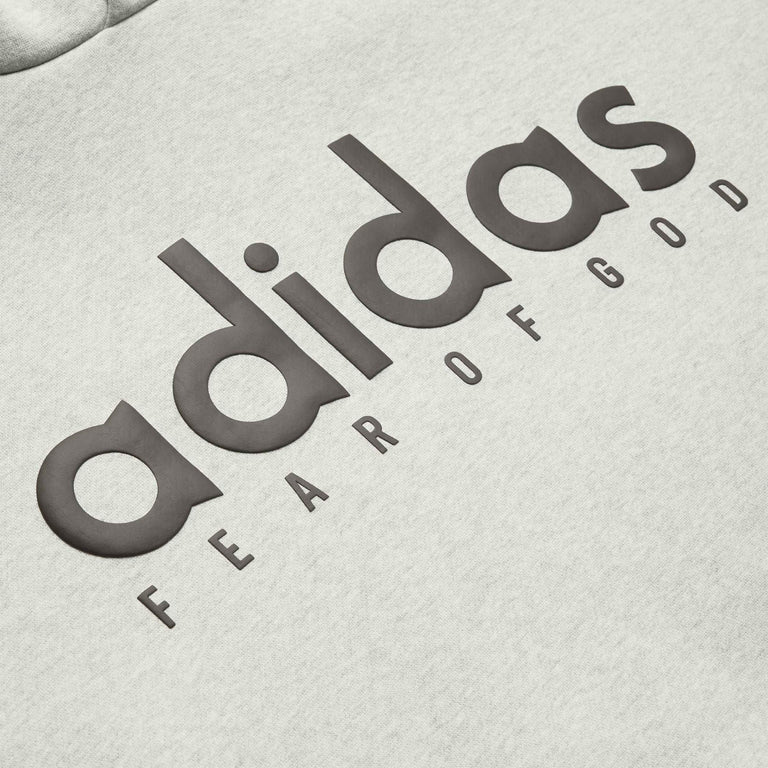 Adidas x Fear Of God Athletics Heather Fleece Hoodie (Medium Grey Heather)