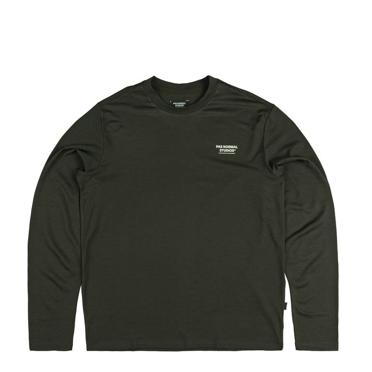 Pas Normal Studios	Balance Long Sleeve T-Shirt *No Distance Left To Run* - S / Dark Olive
