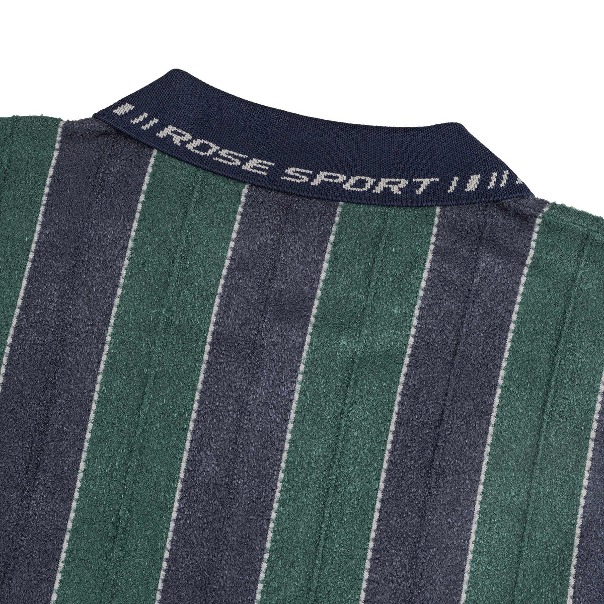 トップス martine rose 25ss logo polo Martine Rose: Men's Sporty Logo Polo (Stripes) | DSMS E-SHOP