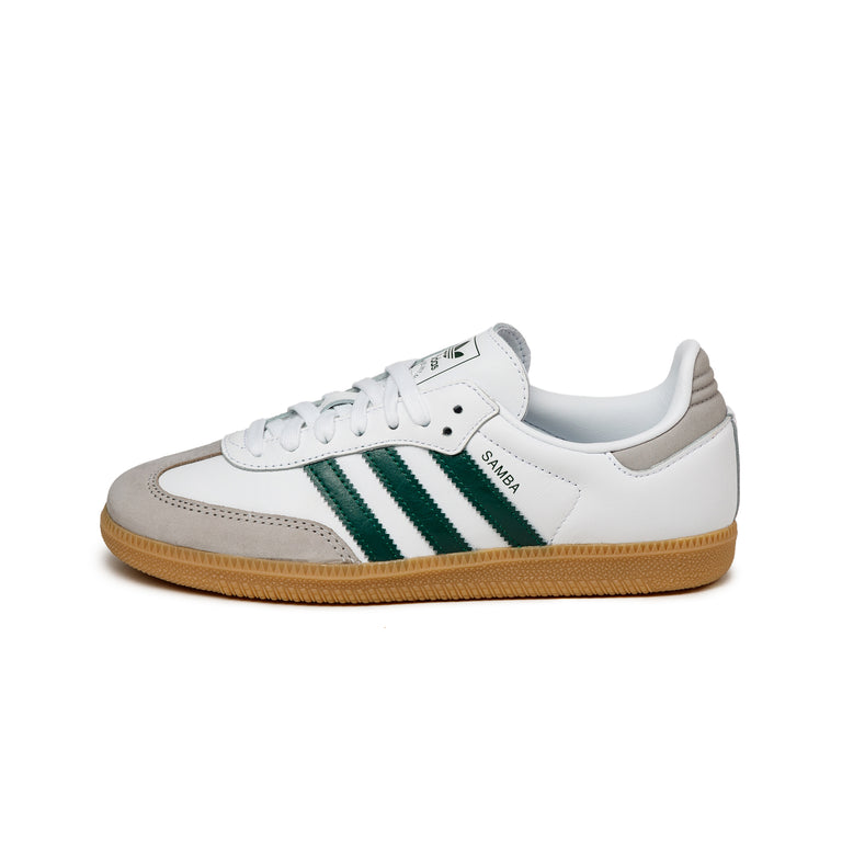 Adidas Samba OG W - 39 1/3 / Footwear White / Collegiate Green / Grey Two