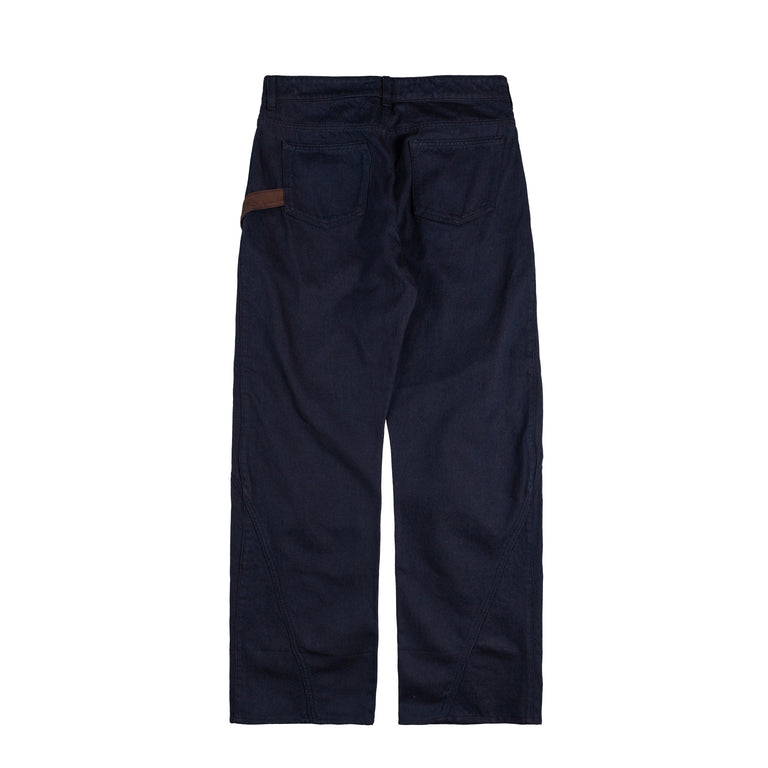 JW Anderson Turn Up Twisted Workwear Jeans