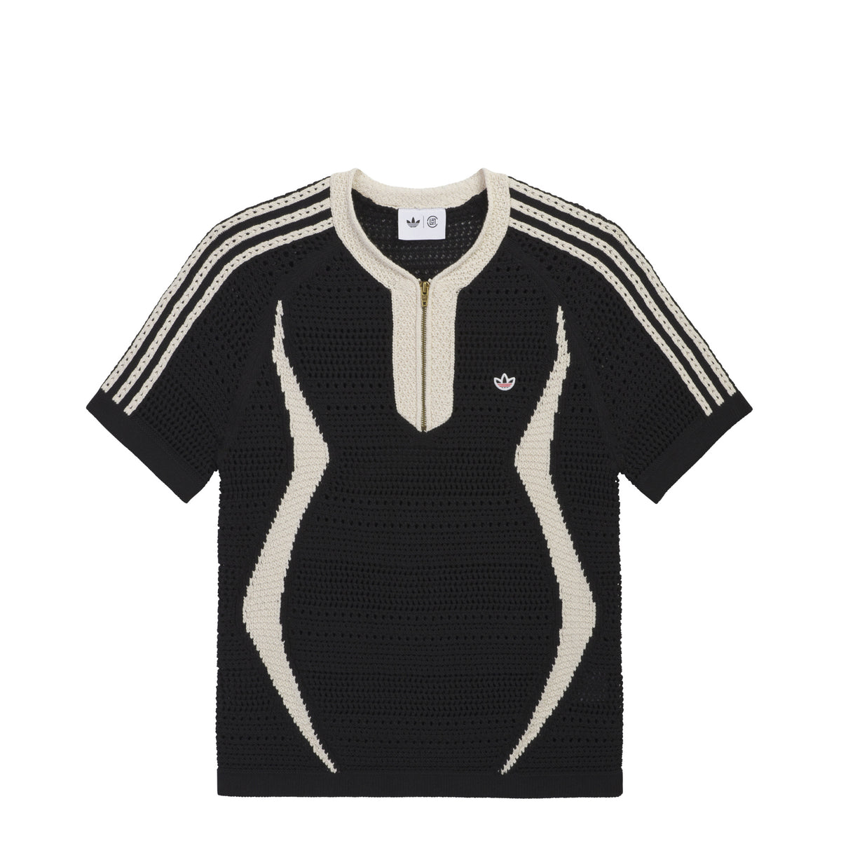  X CLOT KNIT JERSEY アディダスオリジナルズシャツ Adidas x Clot By Edison Chen Knit Jersey | Apparel » Buy online now!
