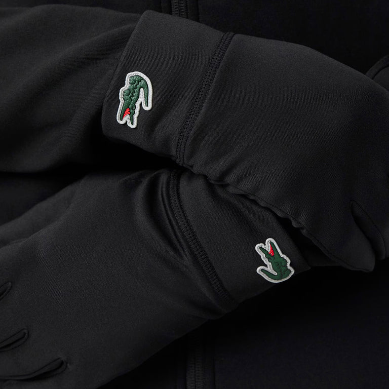 Lacoste Reflective Crocodile Gloves
