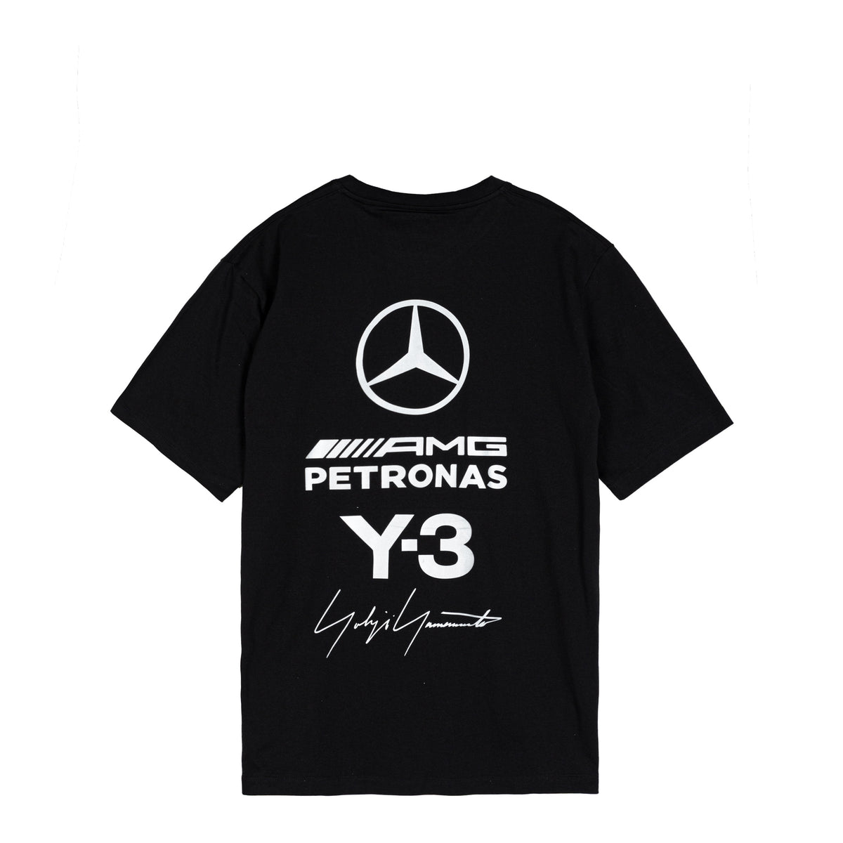 Adidas Y-3 x Mercedes-AMG PETRONAS F1 Team Logo Stack Short Sleeve