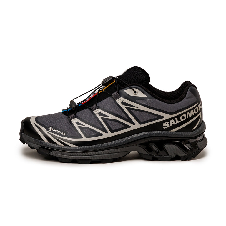 Salomon XT-6 GTX - 39 1/3 / Black / Ebony / Lunar Rock